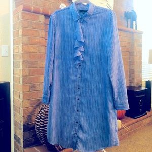 Gently worn Banana Republic Button-Up Dress